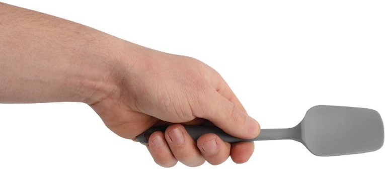  Vogue Mini spatule en silicone r&eacute;sistant &agrave; la chaleur grise 