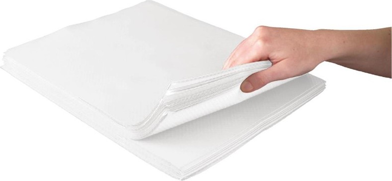  Gastronoble Sets de table en papier blancs (lot de 500) 