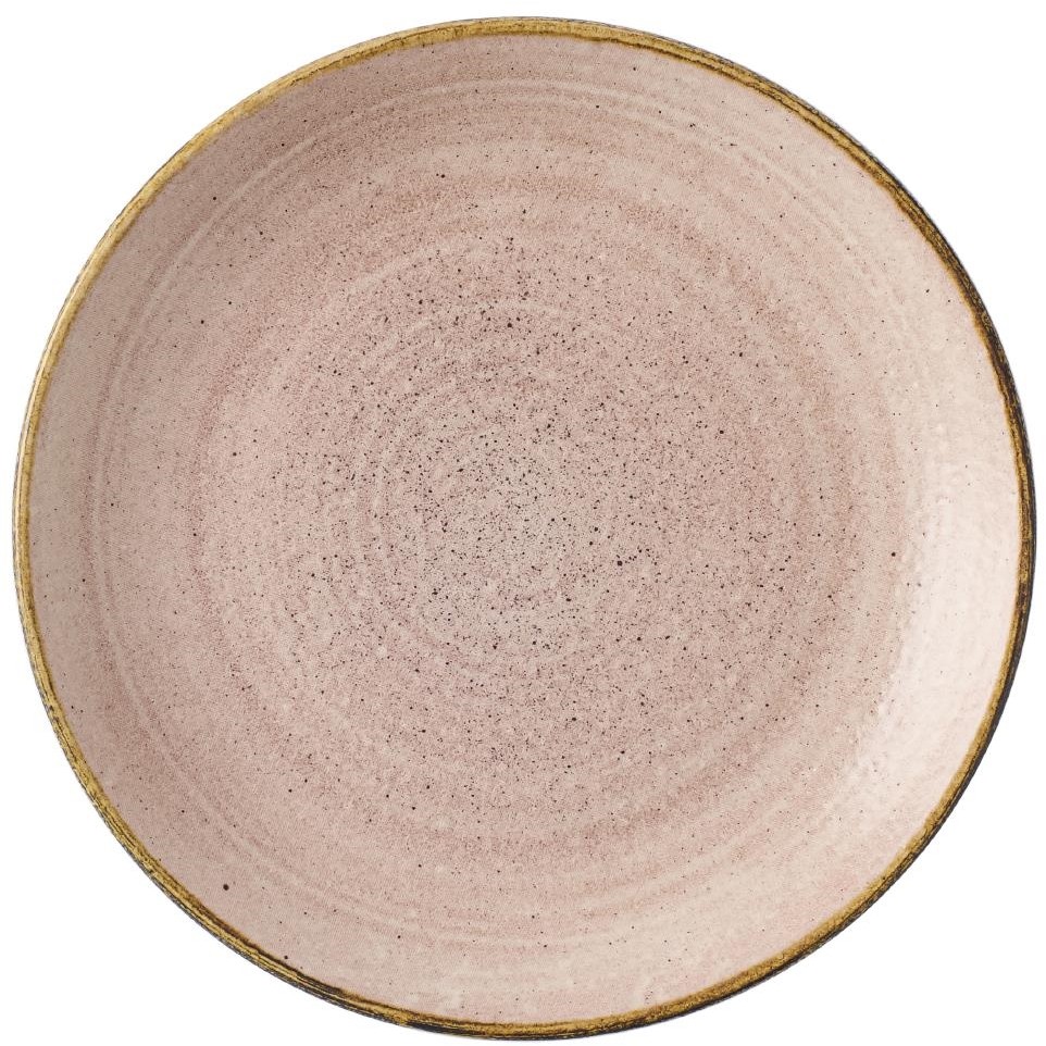  Churchill Assiettes avec rebord Stonecast Raw Terracotta Evolve 165mm (Lot de 12) 