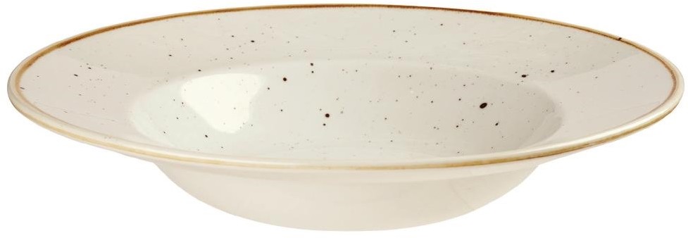  Churchill Bols &agrave; bord large Stonecast Barley White 280mm (Lot de 12) 