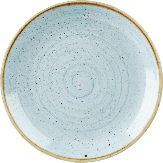  Churchill Assiettes rondes bleues Stonecast 260mm (lot de 12) 