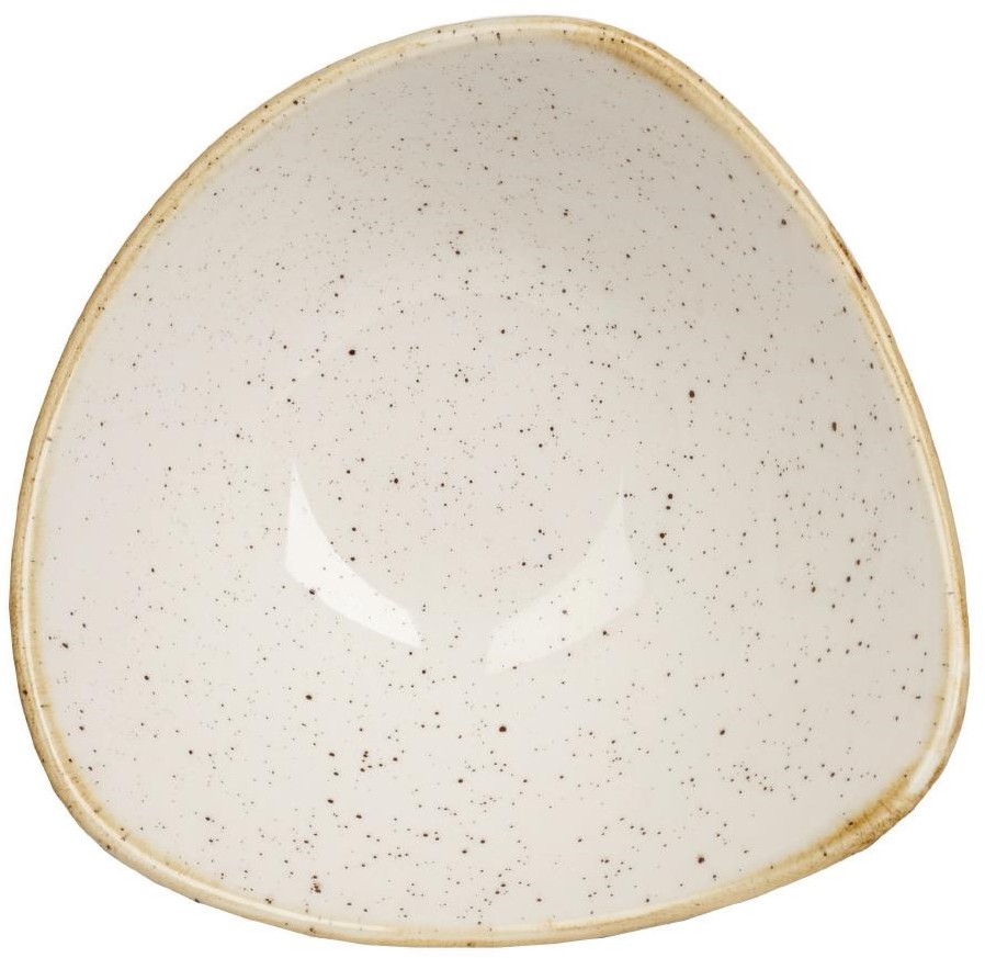 Churchill Bols triangulaires Stonecast Barley White 178mm (Lot de 12) 