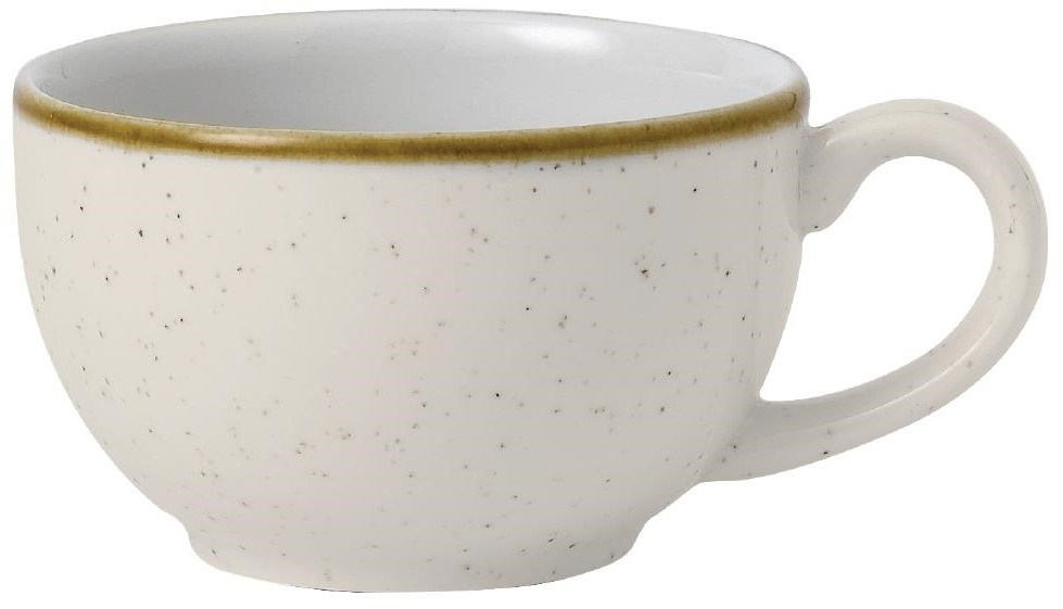  Churchill Tasses &agrave; cappuccino Stonecast Barley White 170ml (Lot de 12) 
