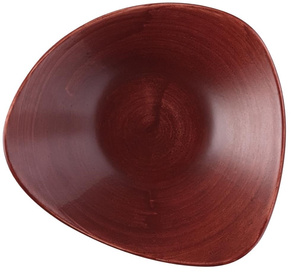  Churchill Bols triangulaires Stonecast Patina Lotus Red Rust 235mm (Lot de 12) 