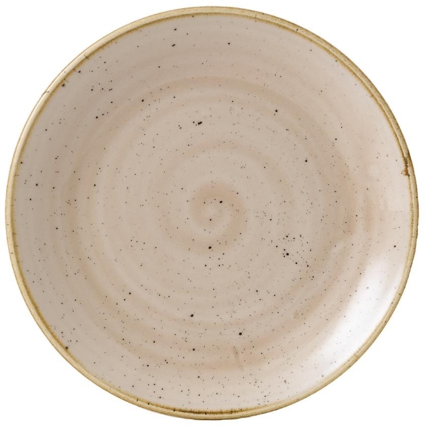  Churchill Assiettes rondes Churchill&nbsp;Stonecast Nutmeg Cream 165mm (Lot de 12) 