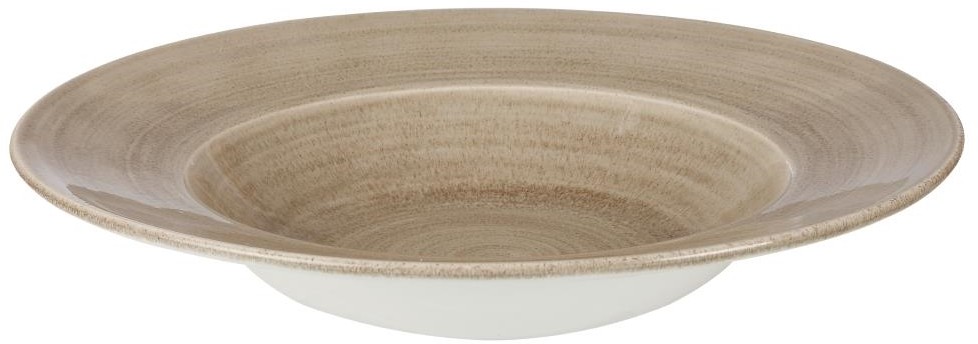  Churchill Bols &agrave; bord large Stonecast Patina Antique Taupe 280mm (Lot de 12) 