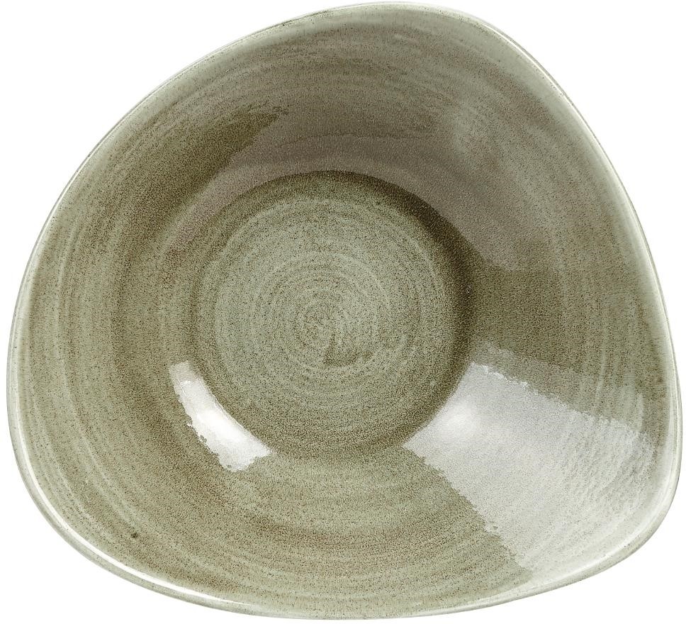  Churchill Bols triangulaires Stonecast Patina Antique Green 235mm (Lot de 12) 