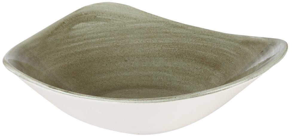  Churchill Bols triangulaires Stonecast Patina Antique Green 235mm (Lot de 12) 