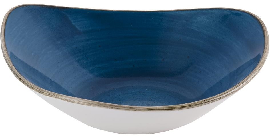 Churchill Bols triangulaires Stonecast Java Blue Lotus 228mm (Lot de 12) 