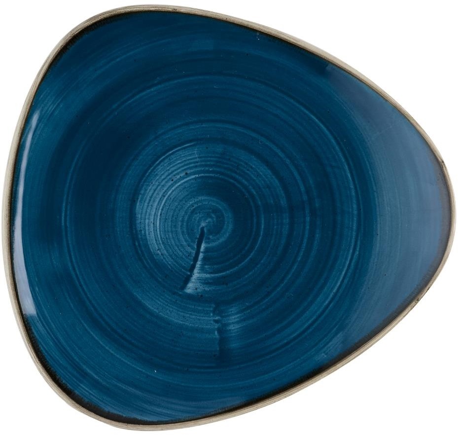  Churchill Bols triangulaires Stonecast Java Blue Lotus 152mm (Lot de 12) 