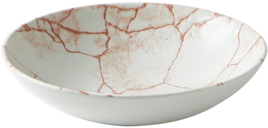  Churchill Assiettes coupes rondes Studio Prints Kintsugi Evolve Coral 184mm (Lot de 12) 