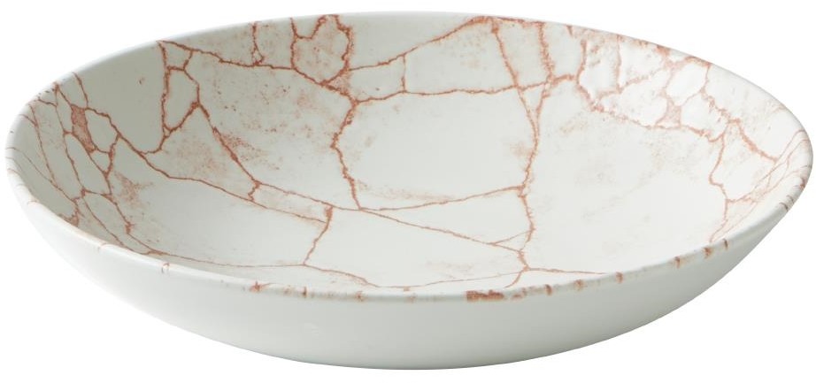  Churchill Assiettes coupes rondes Studio Prints Kintsugi Evolve Coral 248mm (Lot de 12) 