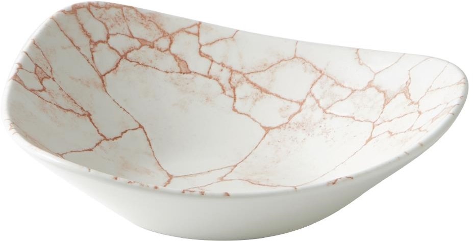  Churchill Bols triangulaires Studio Prints Kintsugi Lotus Coral 228mm (Lot de 12) 