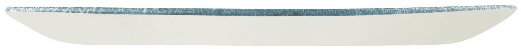  Churchill Assiettes oblongues Studio Prints Raku Oblong 355mm Topaz Blue (Lot de 6) 
