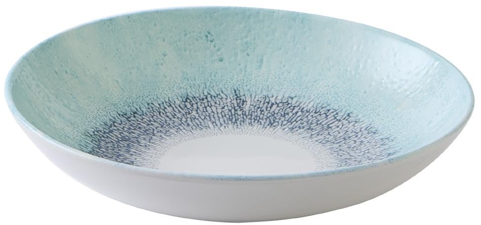  Churchill Assiettes coupe ronde Studio Prints Fusion Blue 248mm (Lot de 12) 