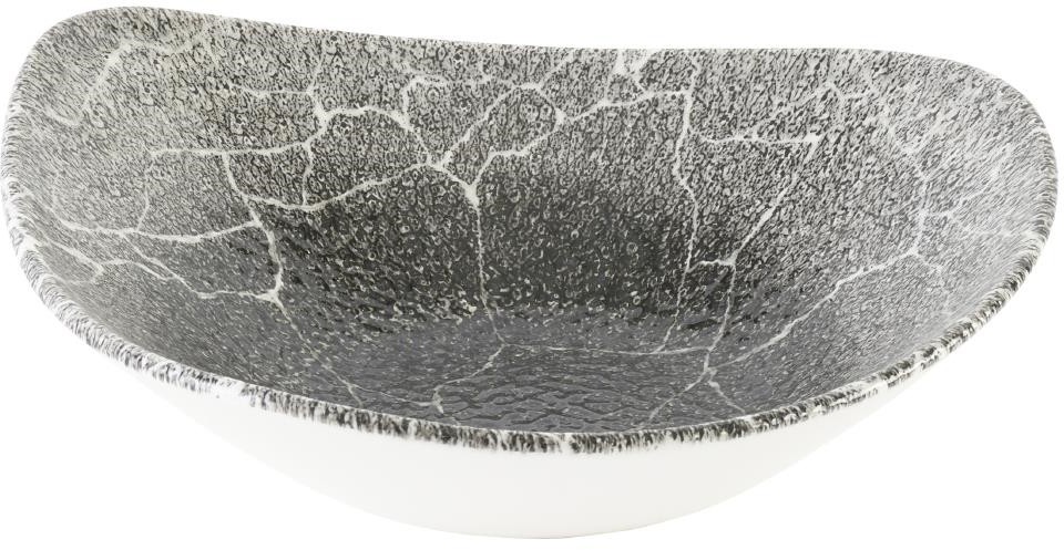  Churchill Bols triangulaires Studio Prints Kintsugi Quartz Black 235mm (Lot de 12) 