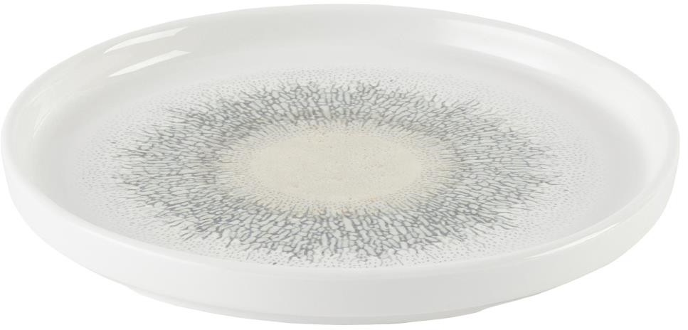  Churchill Assiettes avec rebord Studio Prints Fusion Agate Grey 260mm (Lot de 6) 