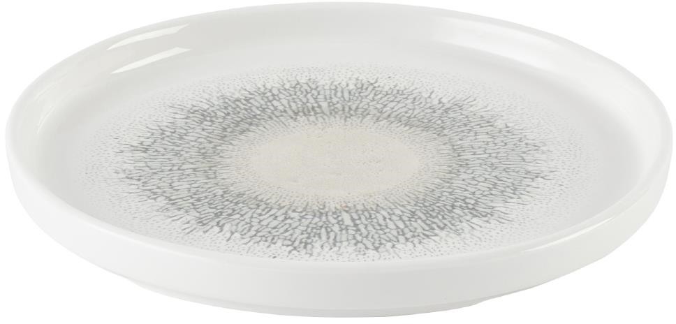  Churchill Assiettes avec rebord Studio Prints Fusion Agate Grey 210mm (Lot de 6) 