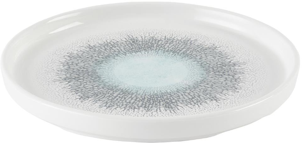 Churchill Assiettes avec rebord Studio Prints Fusion Aquamarine 210mm (Lot de 6) 