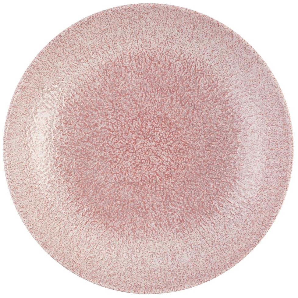  Churchill Assiettes coupe ronde Studio Prints Raku Rose Quartz Pink 182mm (Lot de 12) 