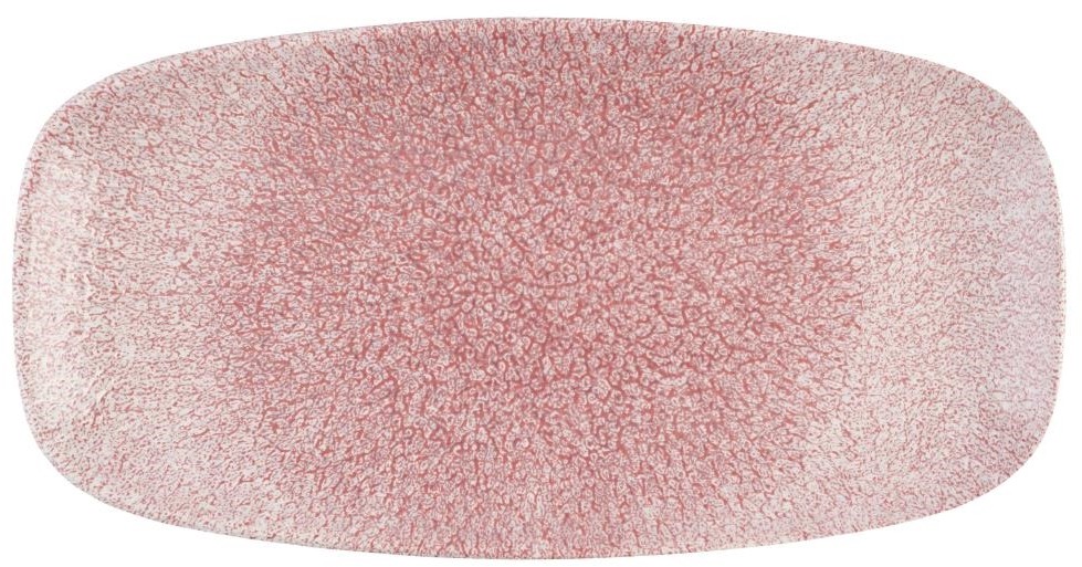  Churchill Assiettes oblongues Studio Prints Raku Rose Quartz Pink No. 3 (153 x 298mm) (Lot de 6) 