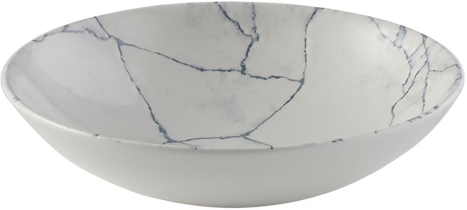  Churchill Assiettes coupes rondes Studio Prints Kintsugi Pearl Evolve Grey 182mm (Lot de 12) 