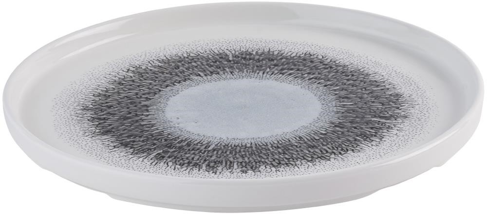  Churchill Assiettes avec rebord Studio Prints Fusion Black 260mm (Lot de 6) 