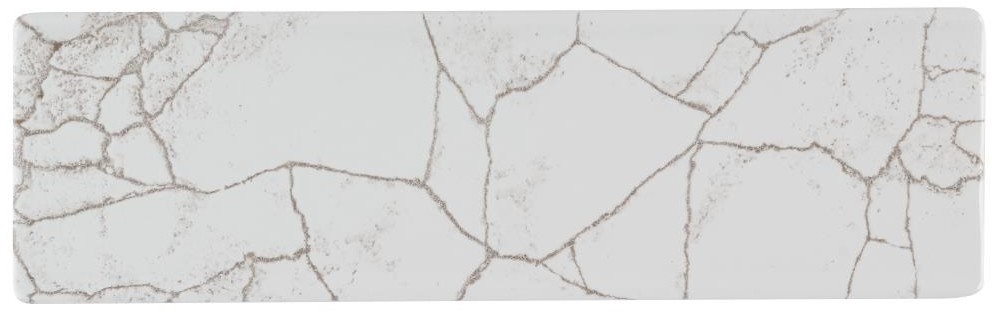  Churchill Assiettes oblongues Studio Prints Kintsugi Agate Grey 300x90mm (Lot de 6) 