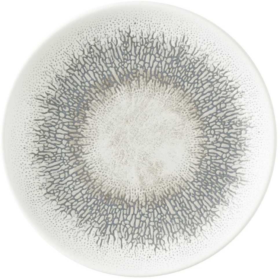  Churchill Assiettes rondes Studio Prints Fusion Grey 165mm (Lot de 12) 