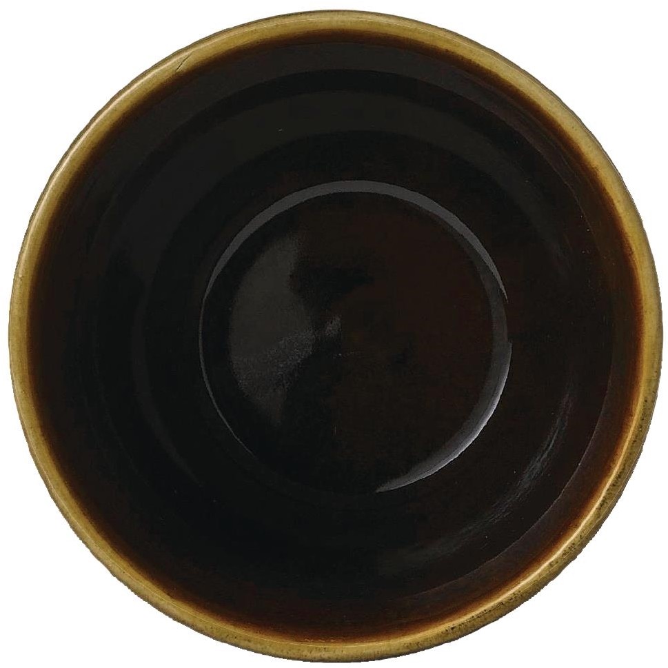  Churchill Pots &agrave; frites Super Vitrified Nourish Black Onyx 2 tons 290ml (Lot de 12) 
