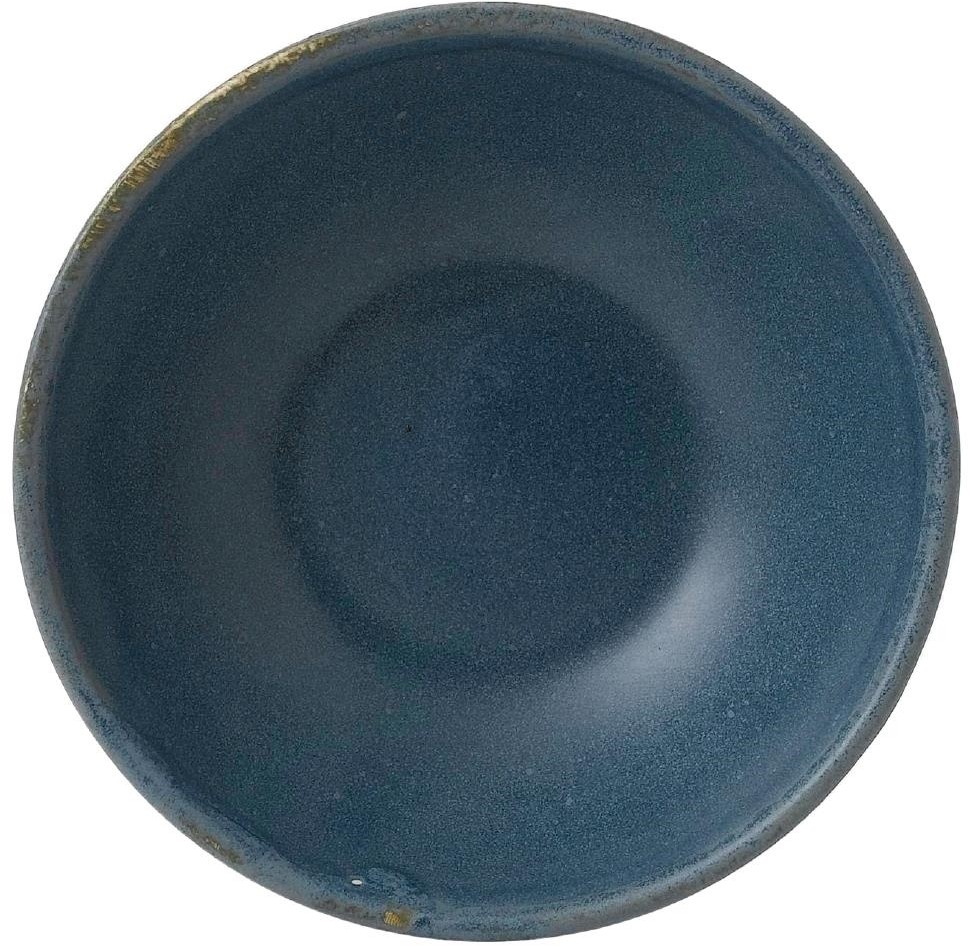  Churchill Bols &agrave; soupe peu profonds Super Vitrified Nourish Oslo Blue 260ml (Lot de 12) 