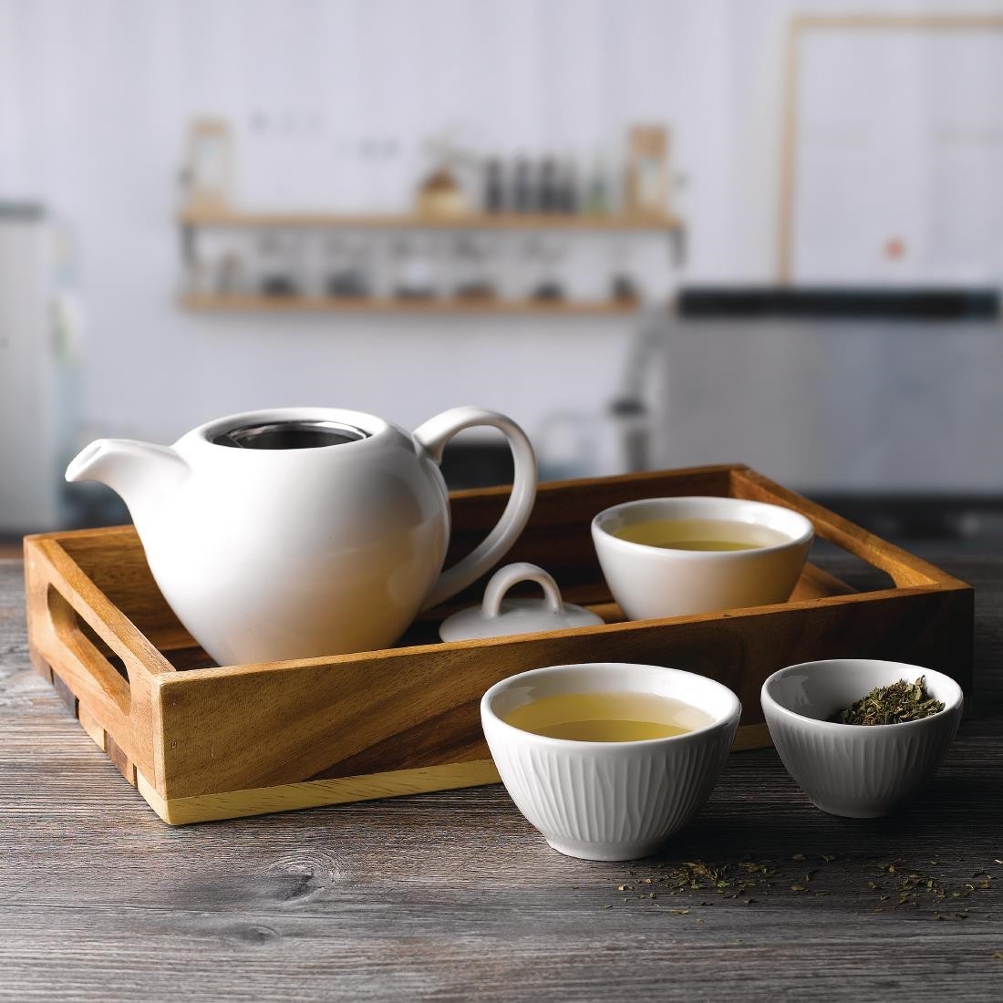  Churchill Pots &agrave; sauce Bamboo 60ml (Lot de 12) 