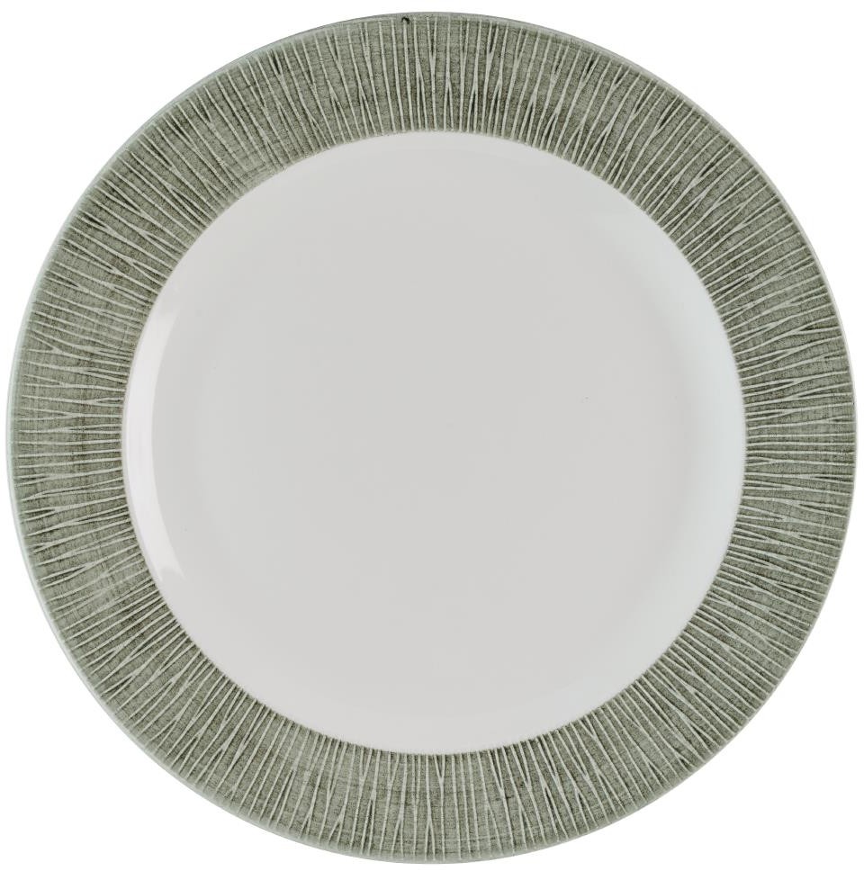  Churchill Assiettes classiques Bamboo Ceramic Spinwash Alpine 305mm (Lot de 12) 