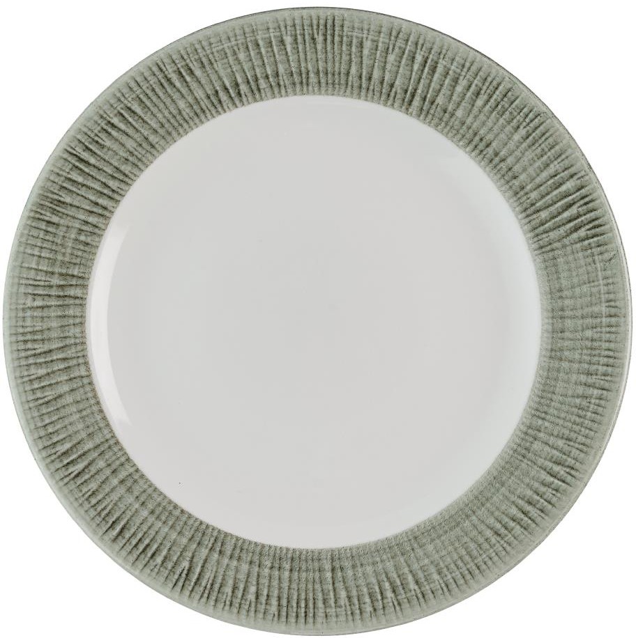  Churchill Assiettes classiques Bamboo Ceramic Spinwash Alpines 206mm (Lot de 12) 