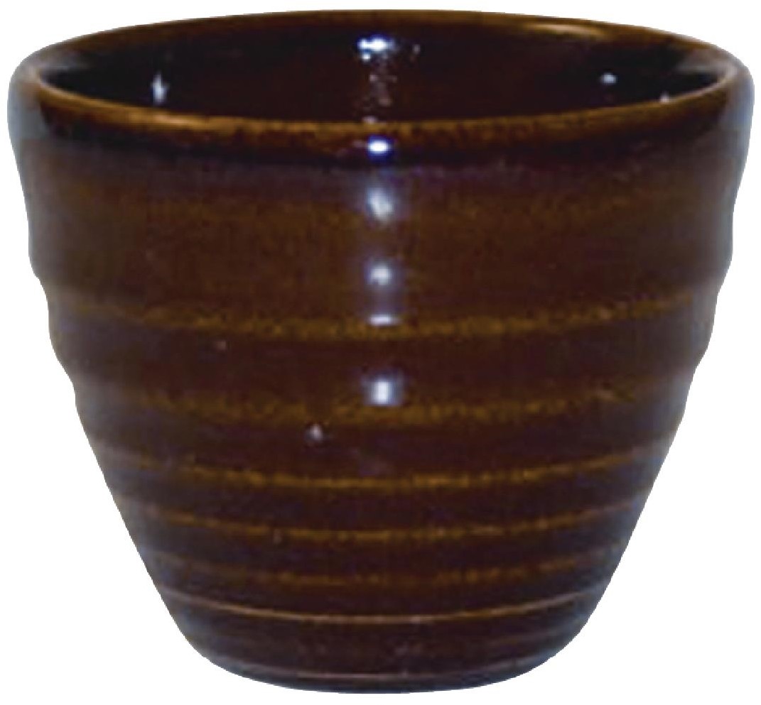  Churchill Pots &agrave; sauce Bit on the Side Brown 114ml (Lot de 12) 