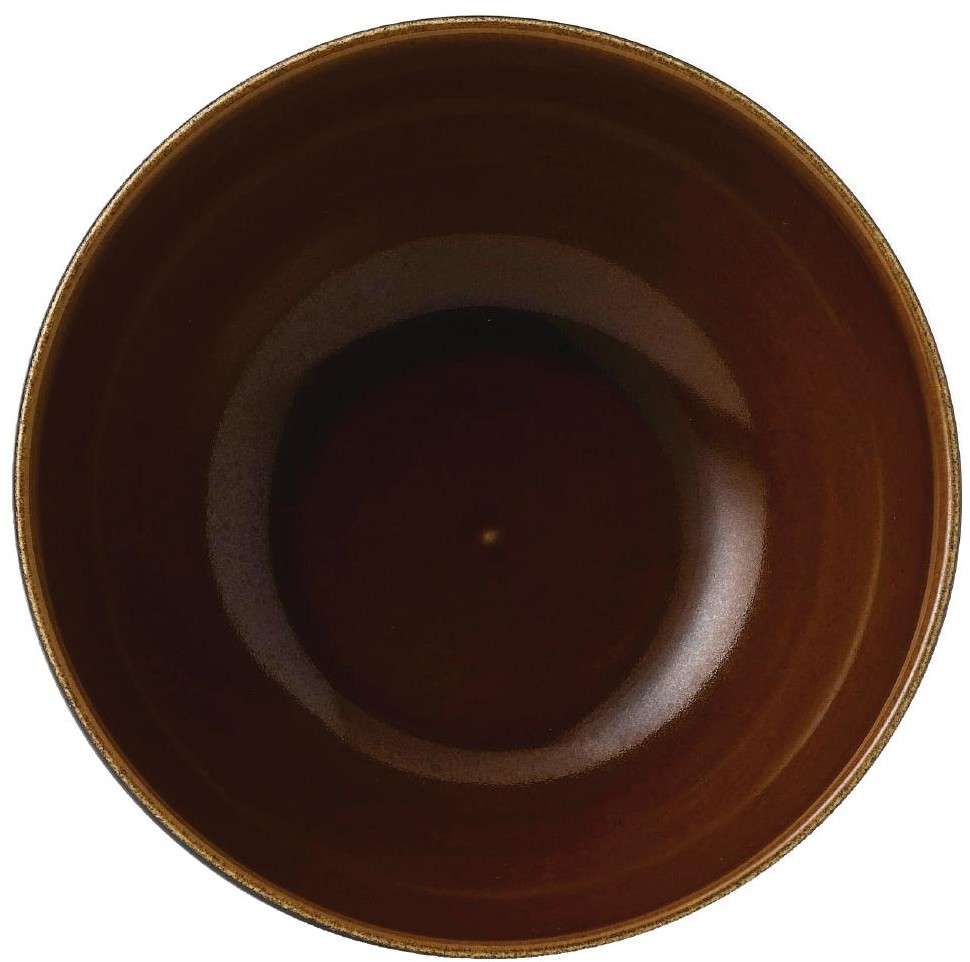  Churchill Bols &agrave; nouilles Nourish Black Onyx deux tons 183mm (Lot de 6) 