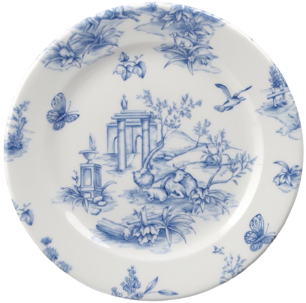  Churchill Assiettes plates Vintage Prague Toile Print 170mm (Lot de 6) 