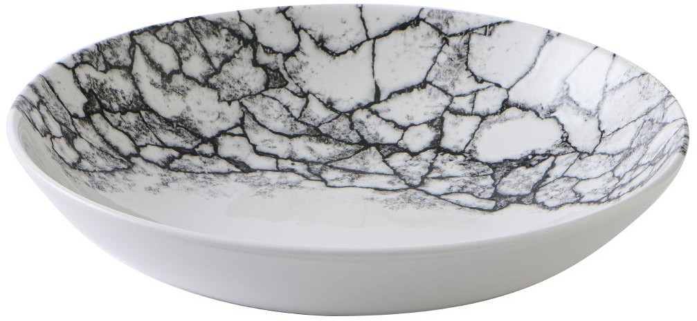  Churchill Assiettes coupes rondes Kintsugi Accents Quartz Black Evolve 248mm (Lot de 12) 