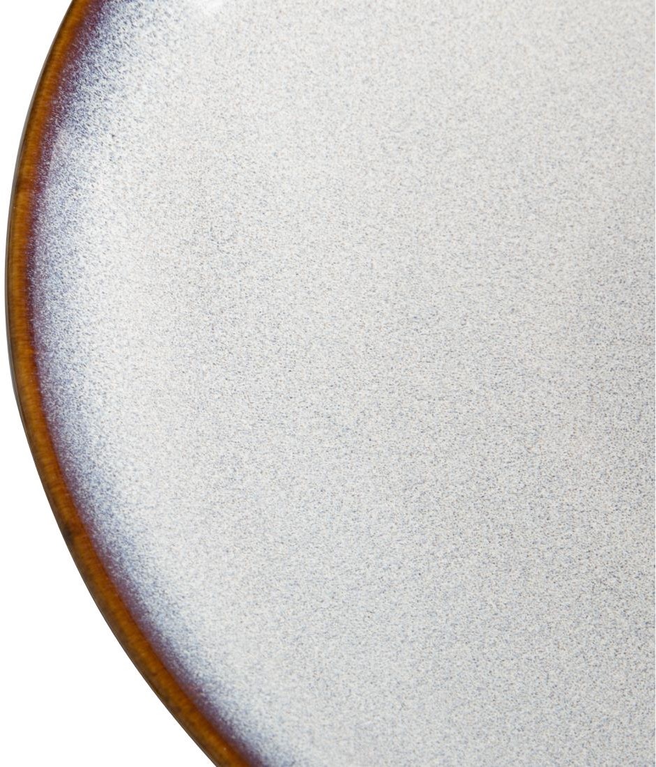  Olympia Assiettes creuses Drift gris uni 260 mm (lot de 4) 