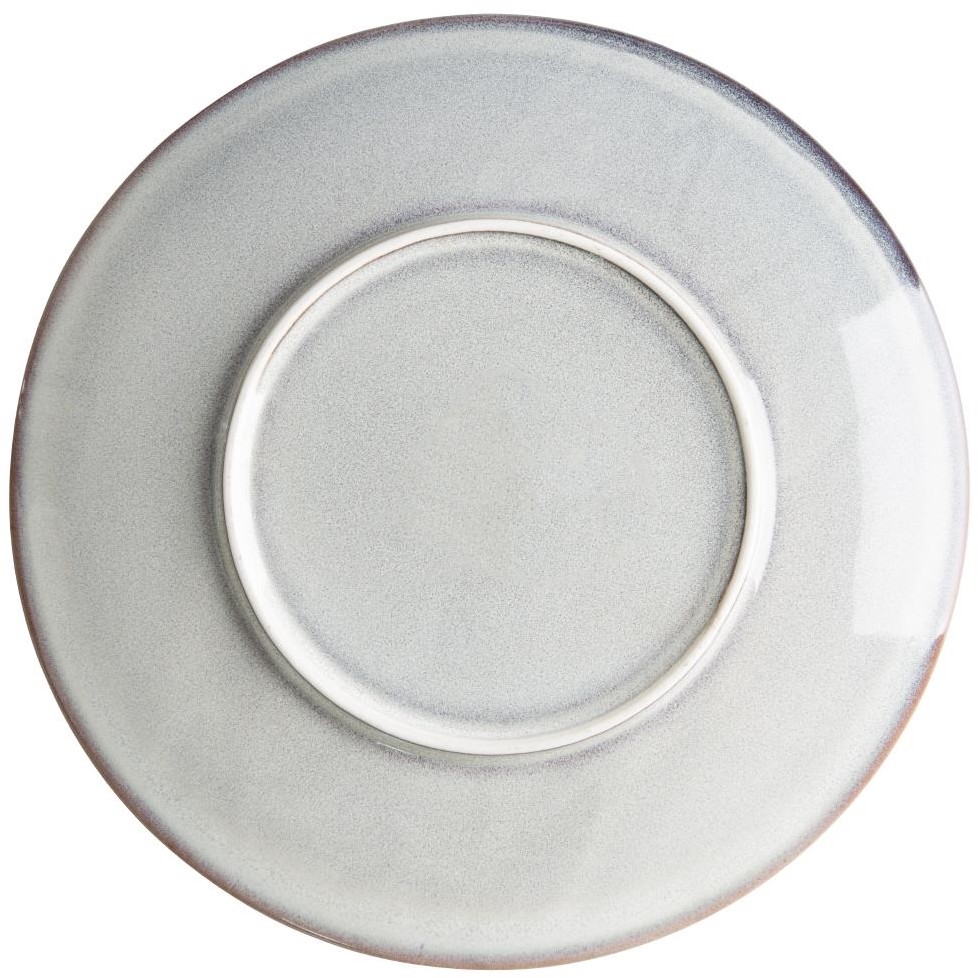  Olympia Assiettes plates Drift en relief gris 280mm (lot de 4) 