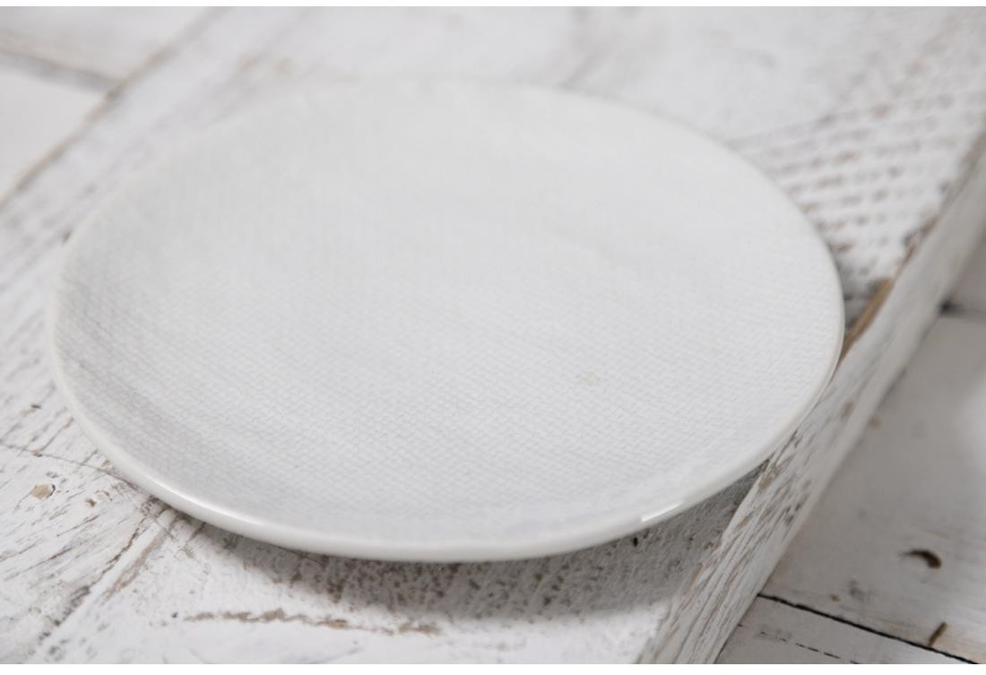  Olympia Assiettes plates Denim White 180 mm (lot de 6) 