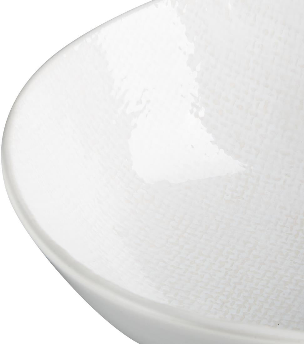 Olympia Bols plats Denim White 160 mm (lot de 6) 