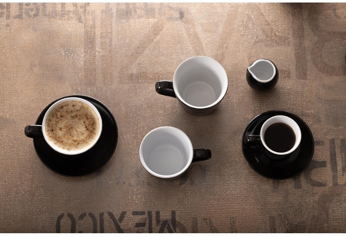  Olympia Tasses &agrave; latte Caf&eacute; noires 340ml (lot de 12) 