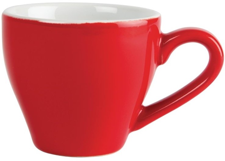  Olympia Tasse &agrave; espresso 100ml rouge 