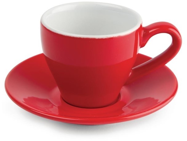  Olympia Tasse &agrave; espresso 100ml rouge 