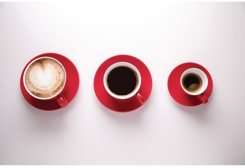  Olympia Soucoupe pour tasse espresso rouge 117mm 