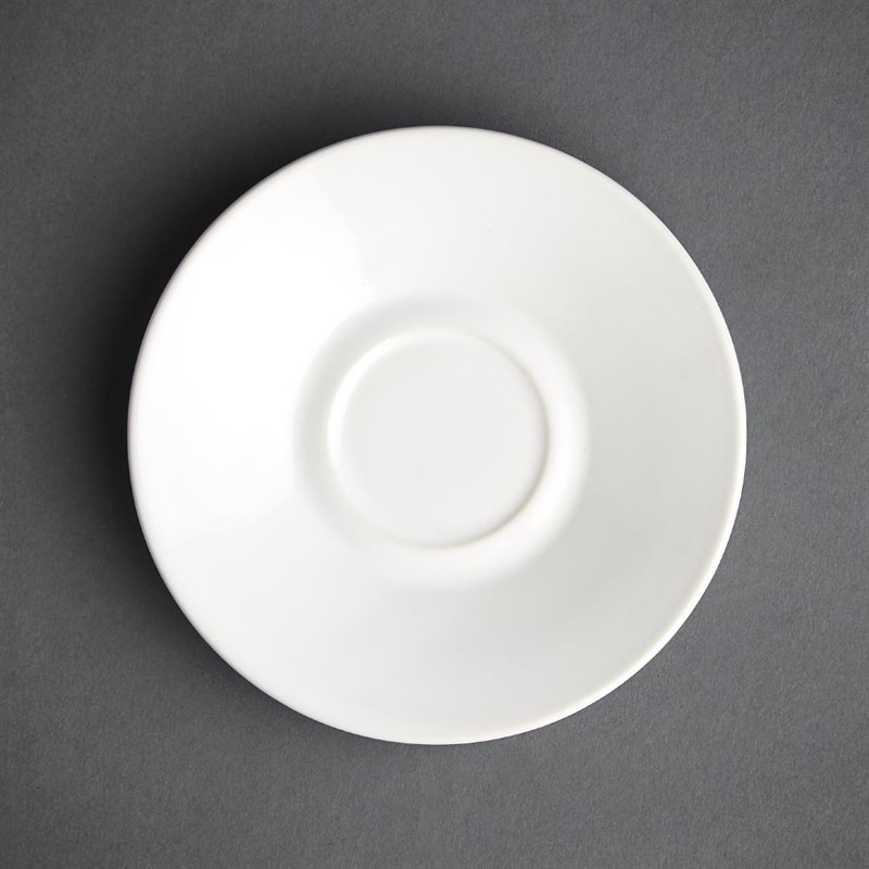  Olympia Soucoupe pour tasse espresso blanche 117mm 