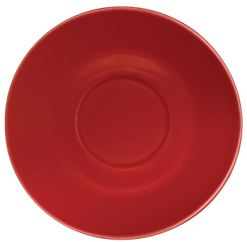  Olympia Soucoupe pour tasses 228ml et 340ml rouge 