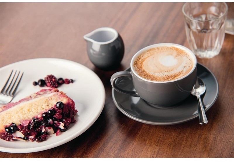  Olympia Soucoupe pour tasses 228ml et 340ml grise 