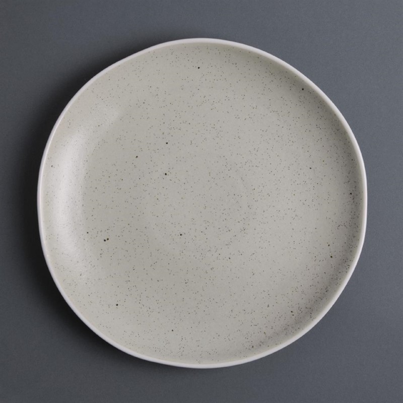  Olympia Assiettes plates sable Chia 27 cm (x6) 